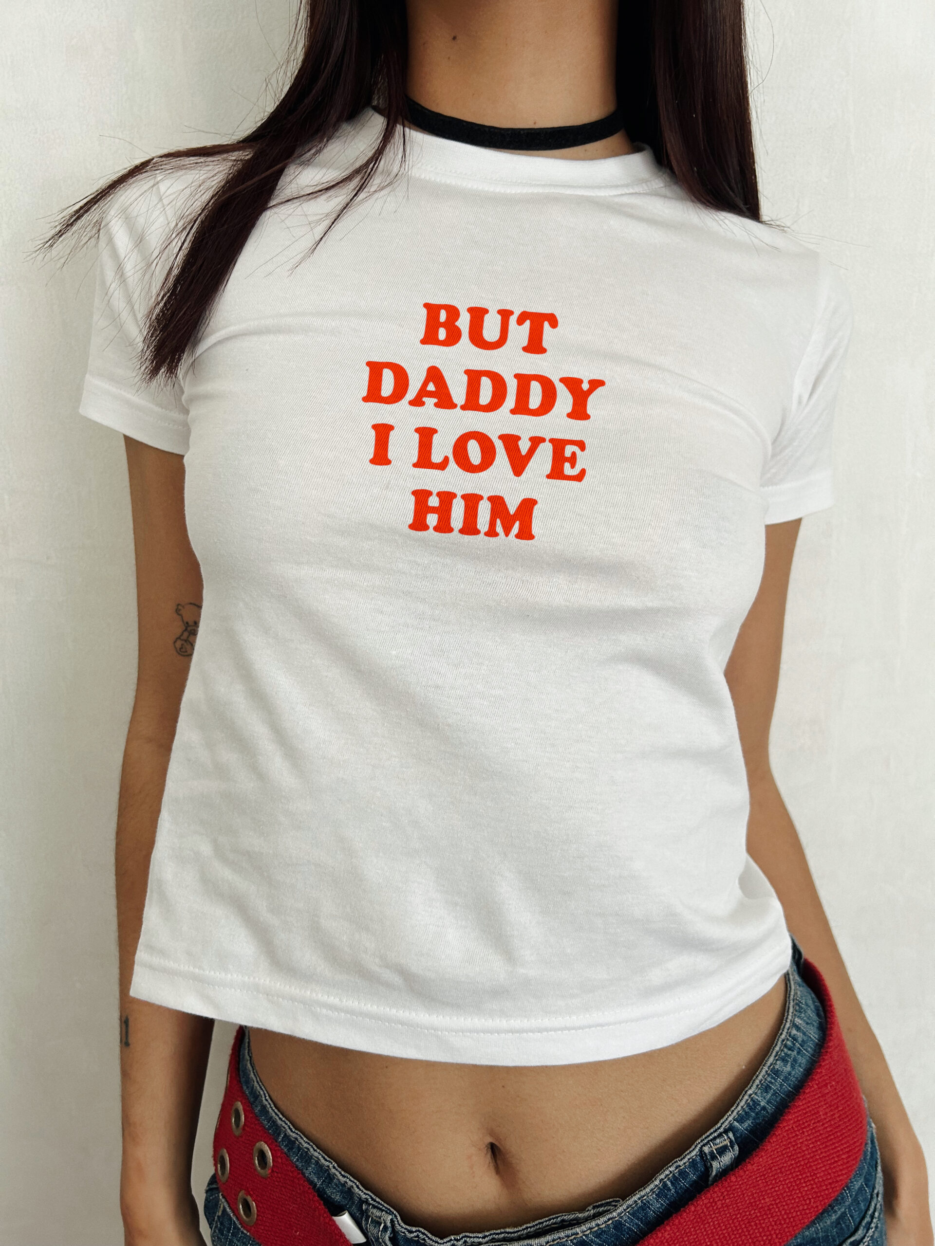 but daddy i love him baby tee but daddy i love him baby tee