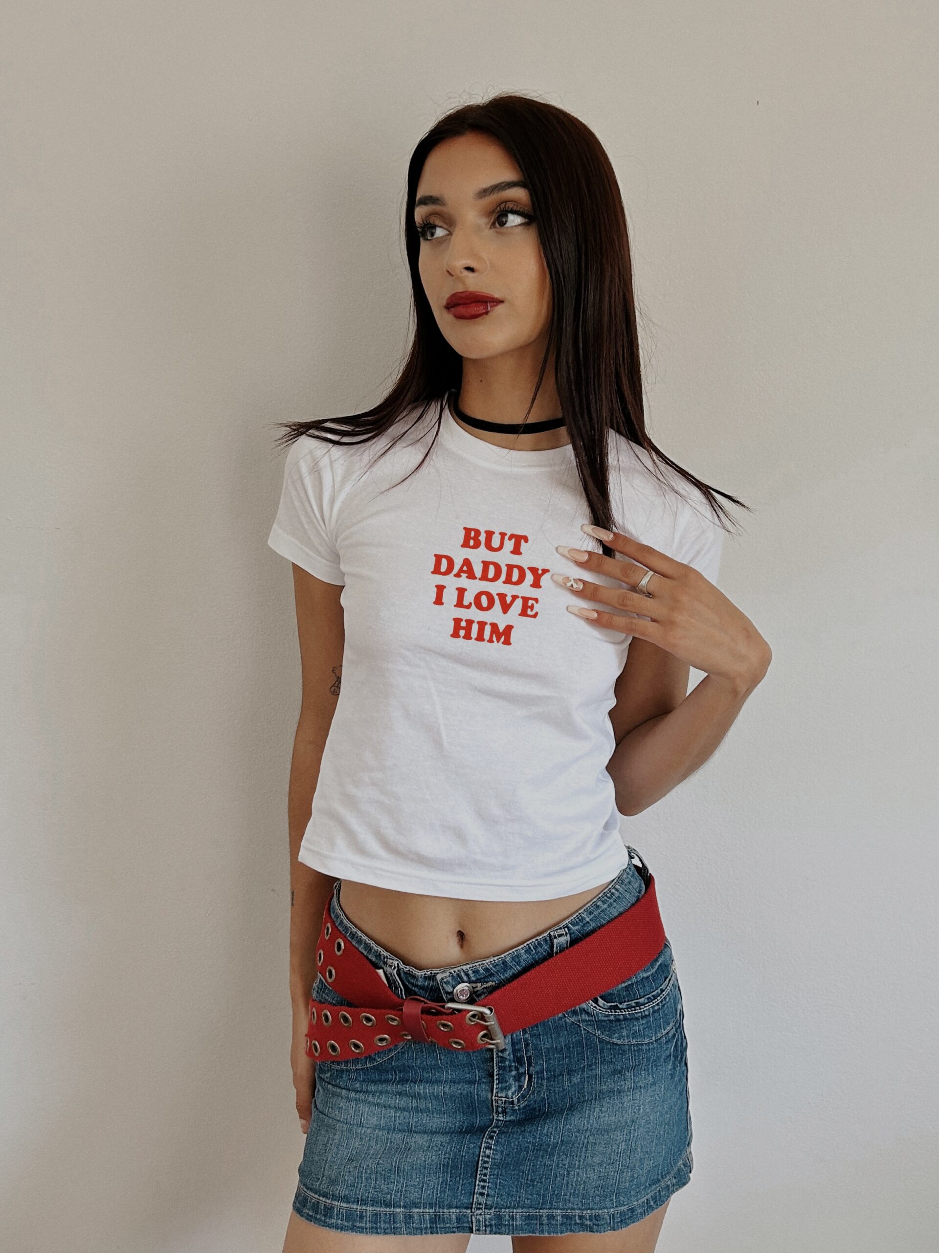 but daddy i love him baby tee but daddy i love him baby tee