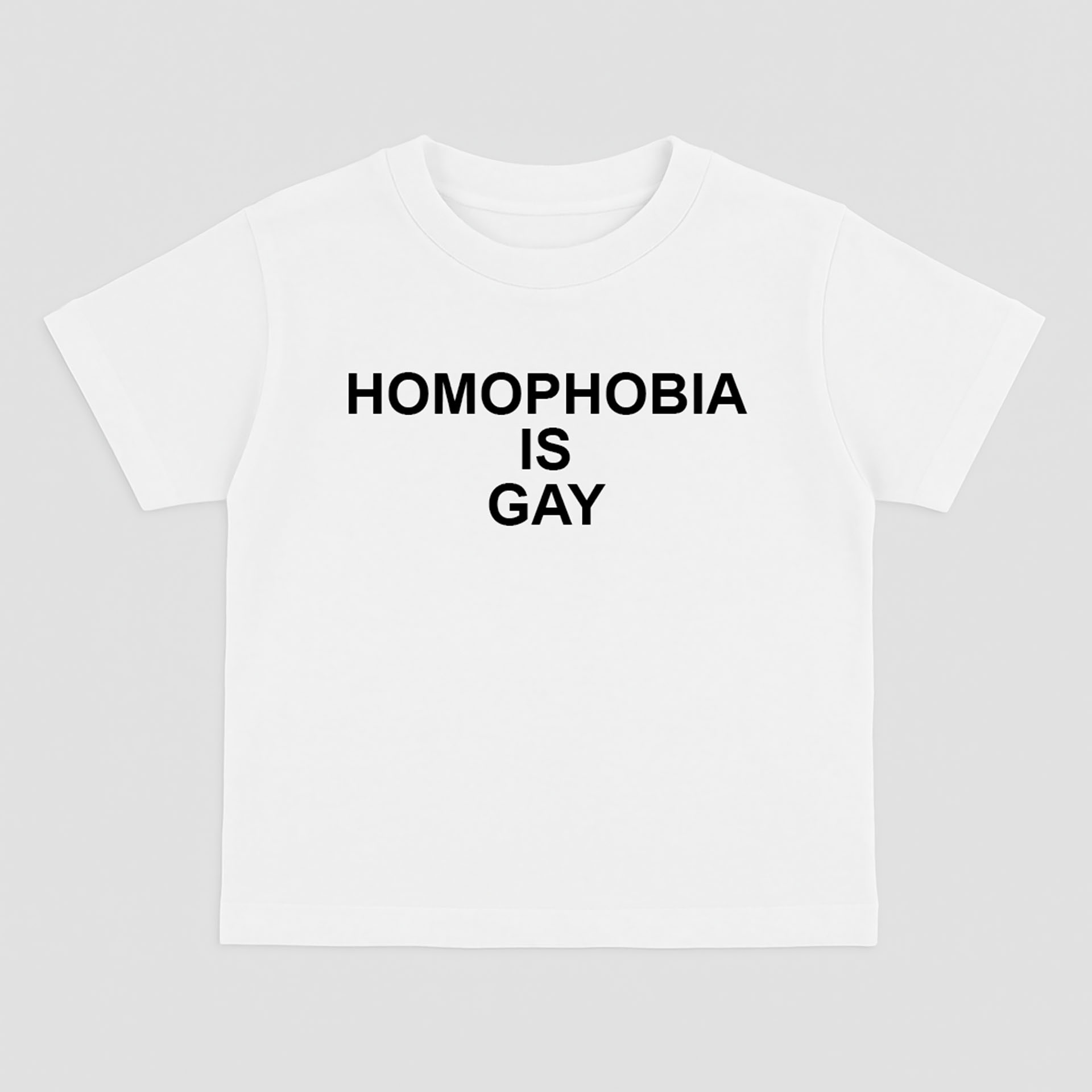 homophobia is gay baby tee homophobia is gay baby tee
